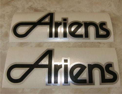 pair of ariens tractor vinyl decals 9 x 3 each