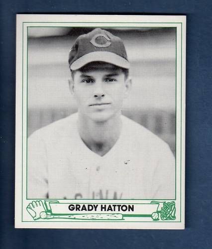  1946 Play Ball 39 Grady Hatton Reds 1984 TCMA