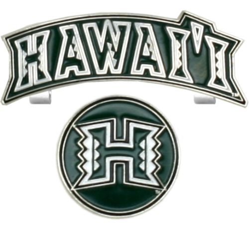 Slider Golf Ball Marker Baseball Cap Hat Clip Hawaii Warriors