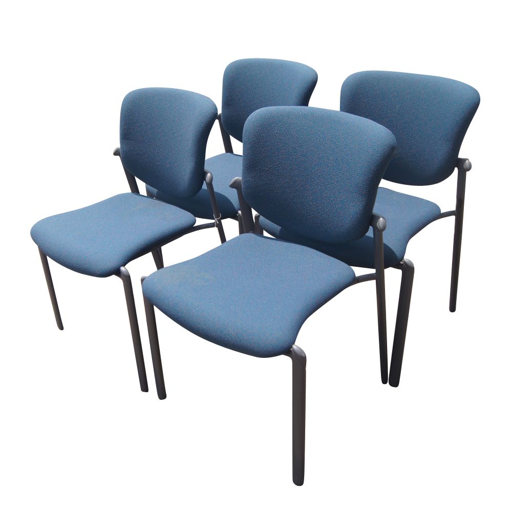 haworth 4 haworth improv seating blue stacking chairs improv side