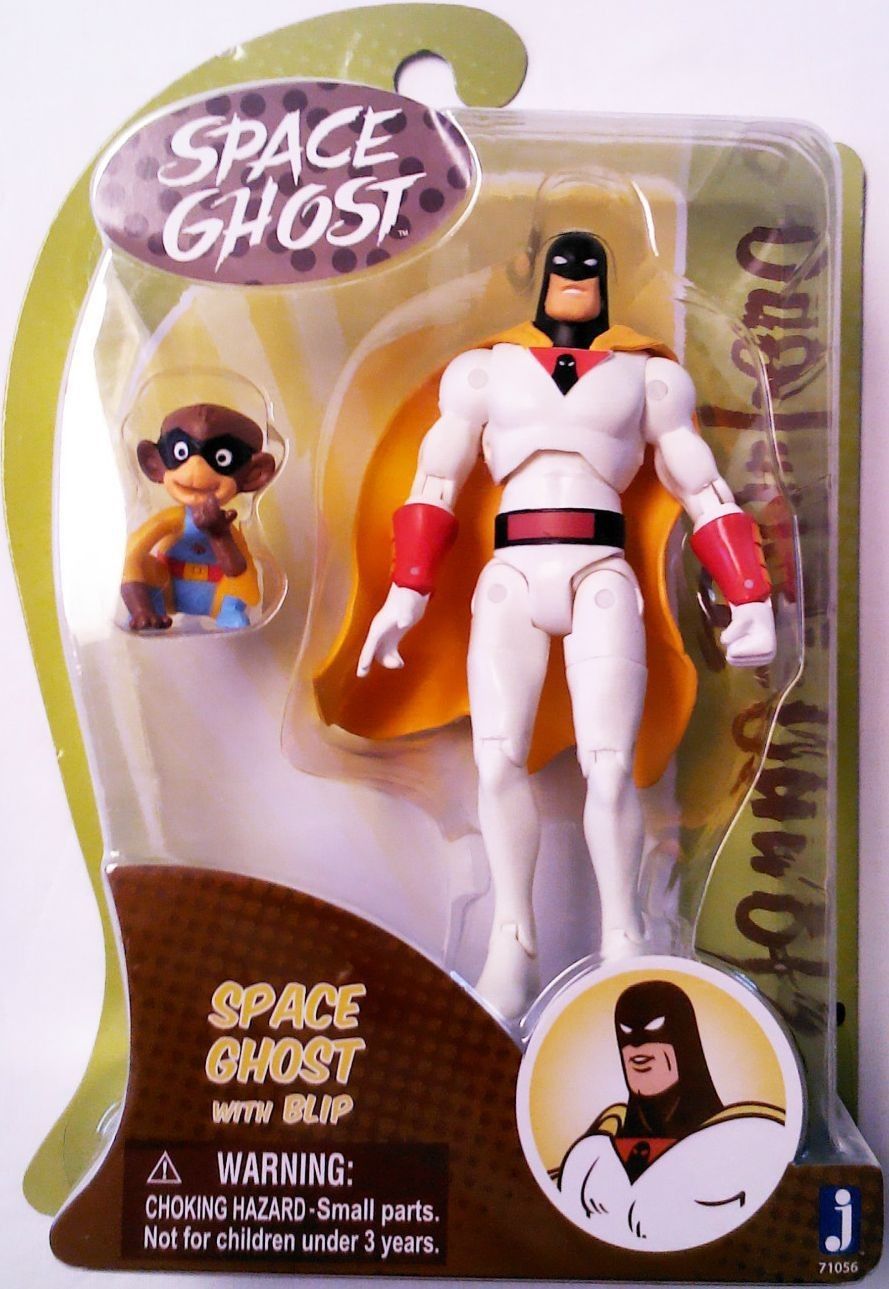 Hanna Barbera Space Ghost Action Figure with Blip Monkey