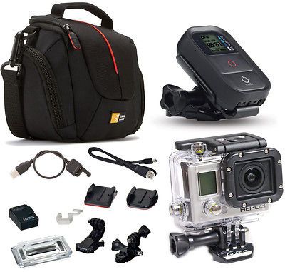 GoPro HERO3 Camera Silver Edition HD Camera with Wi Fi Remote and