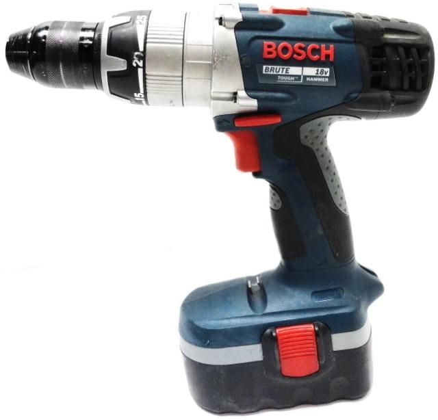 Bosch Brute Tough Power Drill Driver Kit Set 18V Handheld Cordless