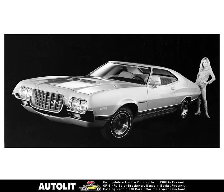 1972 Ford Gran Torino Sport Factory Photo