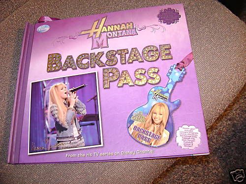 Hannah Montana Backstage Pass by M C King 2008 H 1423110625