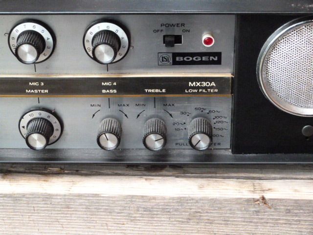  MX 30A Vintage Sixties Guitar Harp Amp Conversion Tone