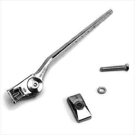 Greenfield KS2 285mm Kickstand Silver Alloy New