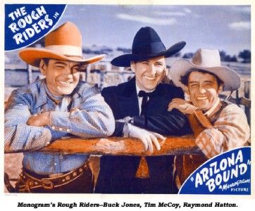 16MM   PACKAGE OF 7 ROUGH RIDERS B WESTERNS   JONES, McCOY, HATTON