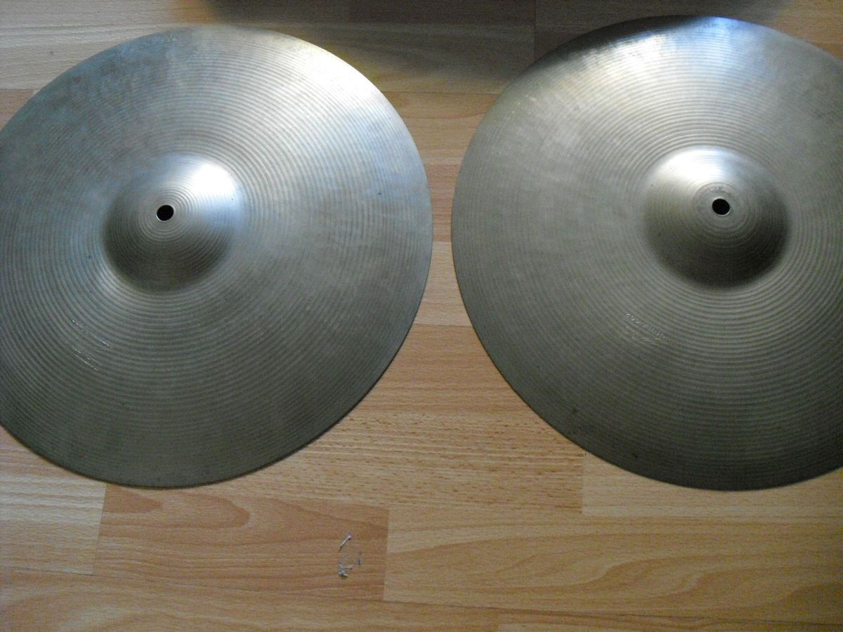  Serial Paiste Formula 602 Hi Hats Hihats 1050G 1200G 60s 70s