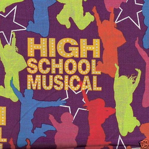 Yard Cut Quilt Fabric Springs Disney High School Musical $3 50 A