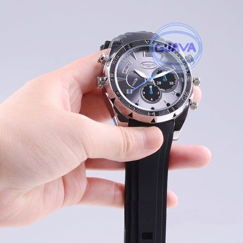  IR Waterproof Spy Watch Hidden Camera Video Recorder DVR PR