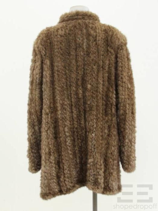 MT Beauty Autumn Haze Lunaraine Mink Fur Coat