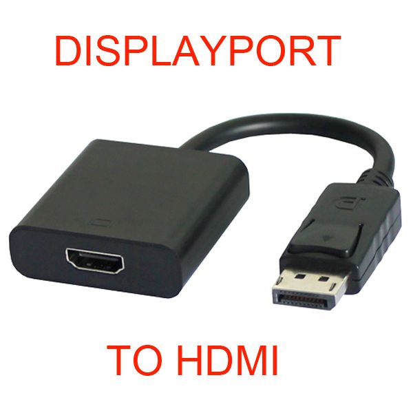 DisplayPort to HDMI Video Audio Converter Adapter 0 2M