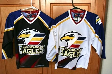 Youth or Womens Colorado Eagles CHL Hockey Jerseys s M