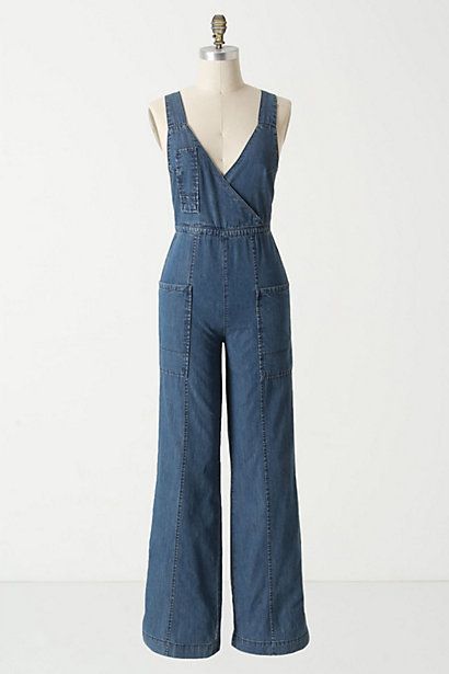 Anthropologie Holding Horses Surplice Jumpsuit Overalls 26