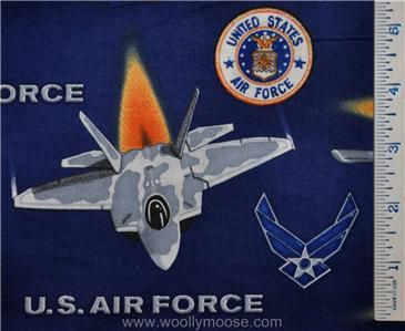 Robert Kaufman United We Stand U s Air Force Fabric