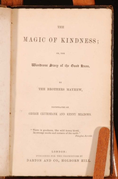 1849 The Magic of Kindness by Horace and Henry Mayhew