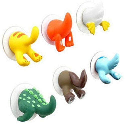 Cartoon Animal Tail Buttock Hook Bathroom Kitchen