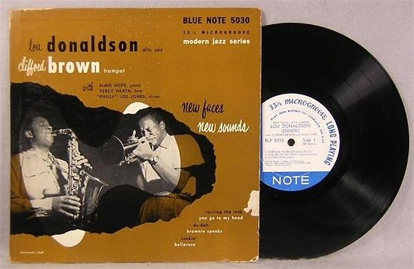 Lou Donaldson Clifford Brown New Faces New Sounds Blue Note 5030 10