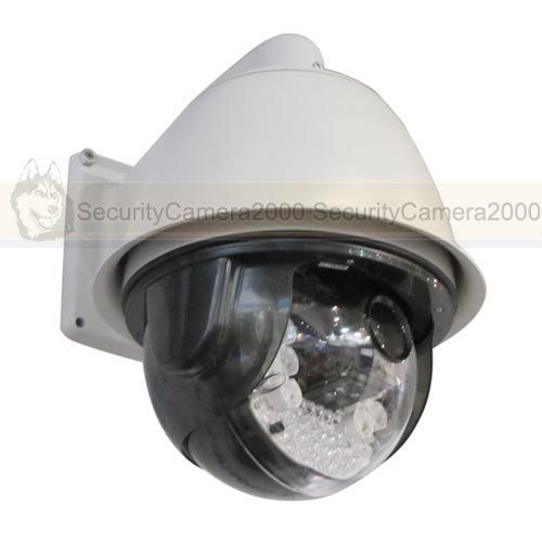 540TVL Waterproof PTZ Dome Camera IR 120m 36x Zoom OSD