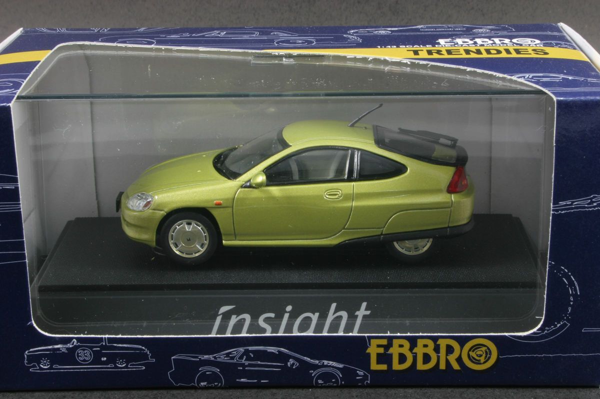 Ebbro 43134 1 43 Scale Honda Insight 2000 Metallic Yellow