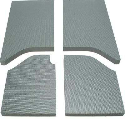 Dei Boom Mat Sound Deadening Headliner Gray 2011 12 Jeep Wrangler 2 Dr