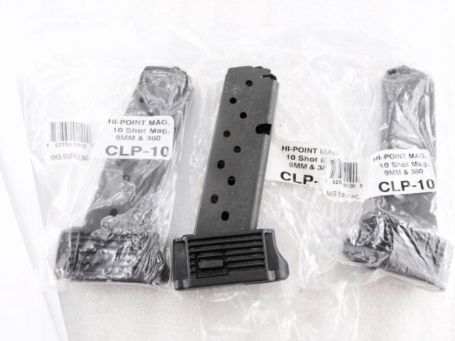 Hi Point Factory 10 Shot Magazine Extd C9 CF380 Pistols Blue Hi Point