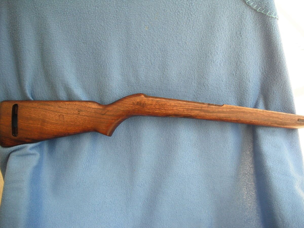 M1 CARBINE STOCK WWII ORIGENAL IBM HIGHWOOD