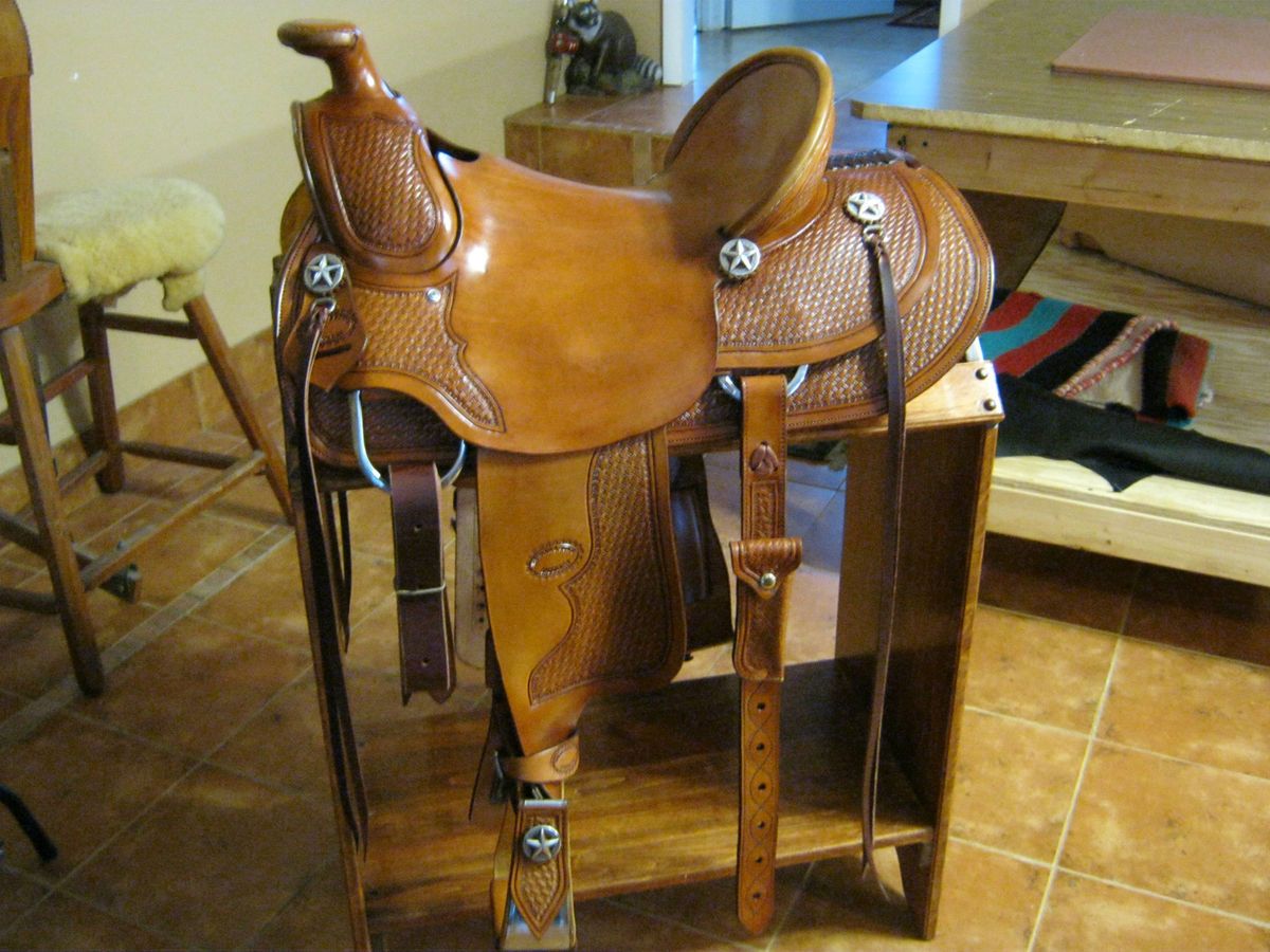 Handmade Heisler Sons Saddle Wade 15 1 2