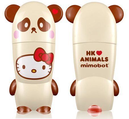  Hello Kitty Loves Animals Blotz Panda 2GB USB Flash Drive
