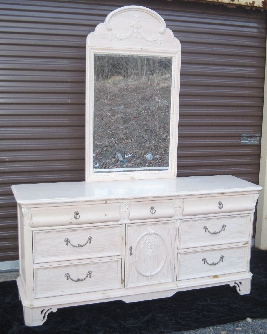  Regency Lexington Furniture Dresser Mirror Chest Lynn Hollyn Draper Er