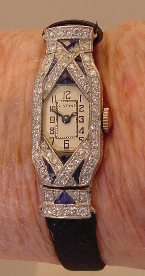 oscar heyman deco diamond platinum watch 7929 this beautiful case by