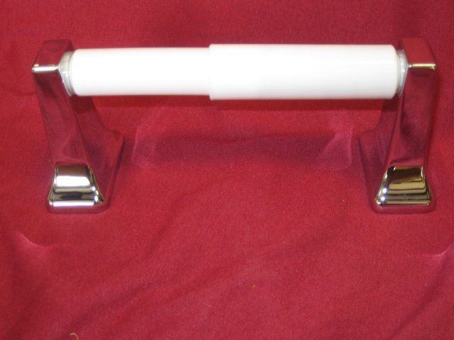 Wall Mount Toilet Tissue Paper Holder Chrome