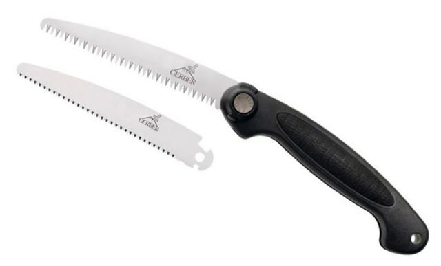 EXCHANGE A BLADE FOLDING SAW_FINE & COARSE BLADES_W/ NYLON SHEATH