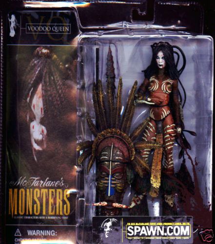  Voodoo Queen Action Figure McFarlanes Monsters Horror NIB RARE