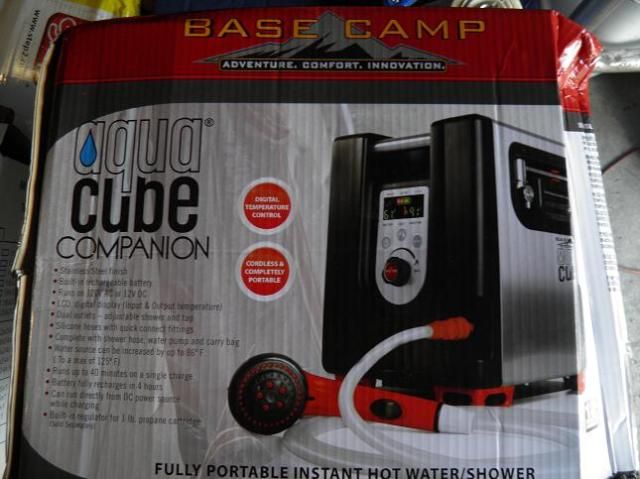 Mr Heater Basecamp Aquacube Digital Shower Blk Silver