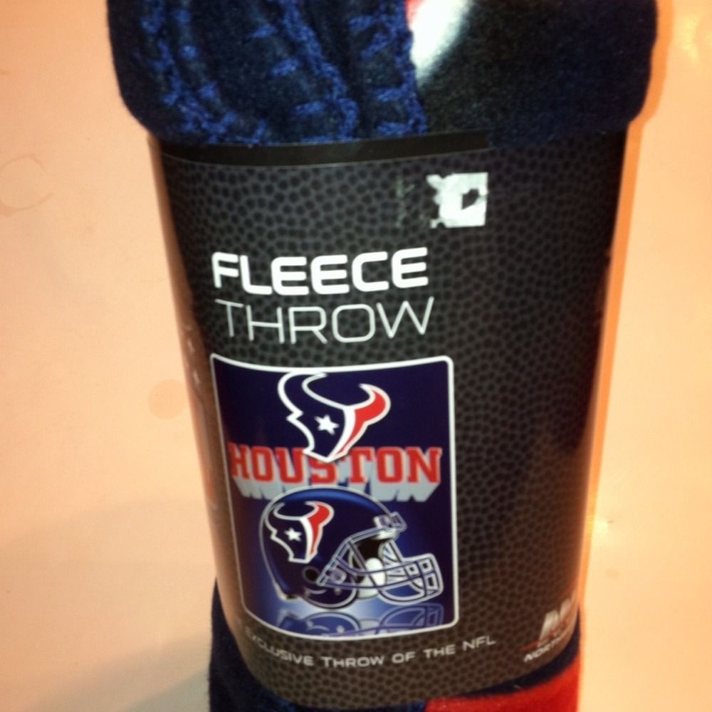 NFL Houston Texans Fleece Throw