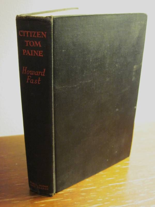 RARE Edition 1943 Citizen Tom Paine Howard Fast Classic