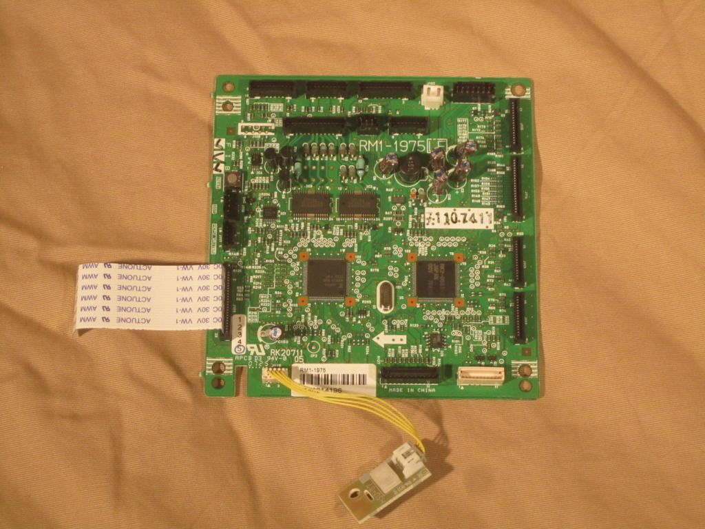 HP 1600 2600n Color LaserJet Printer RM1 1975 DC Controller Board