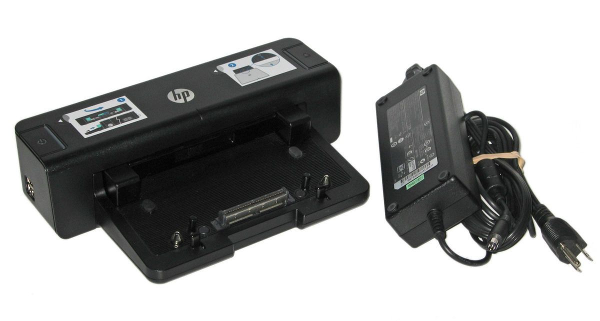 HP Dock Docking Station & 120W Power Adapter VB041AA VB043AA EliteBook