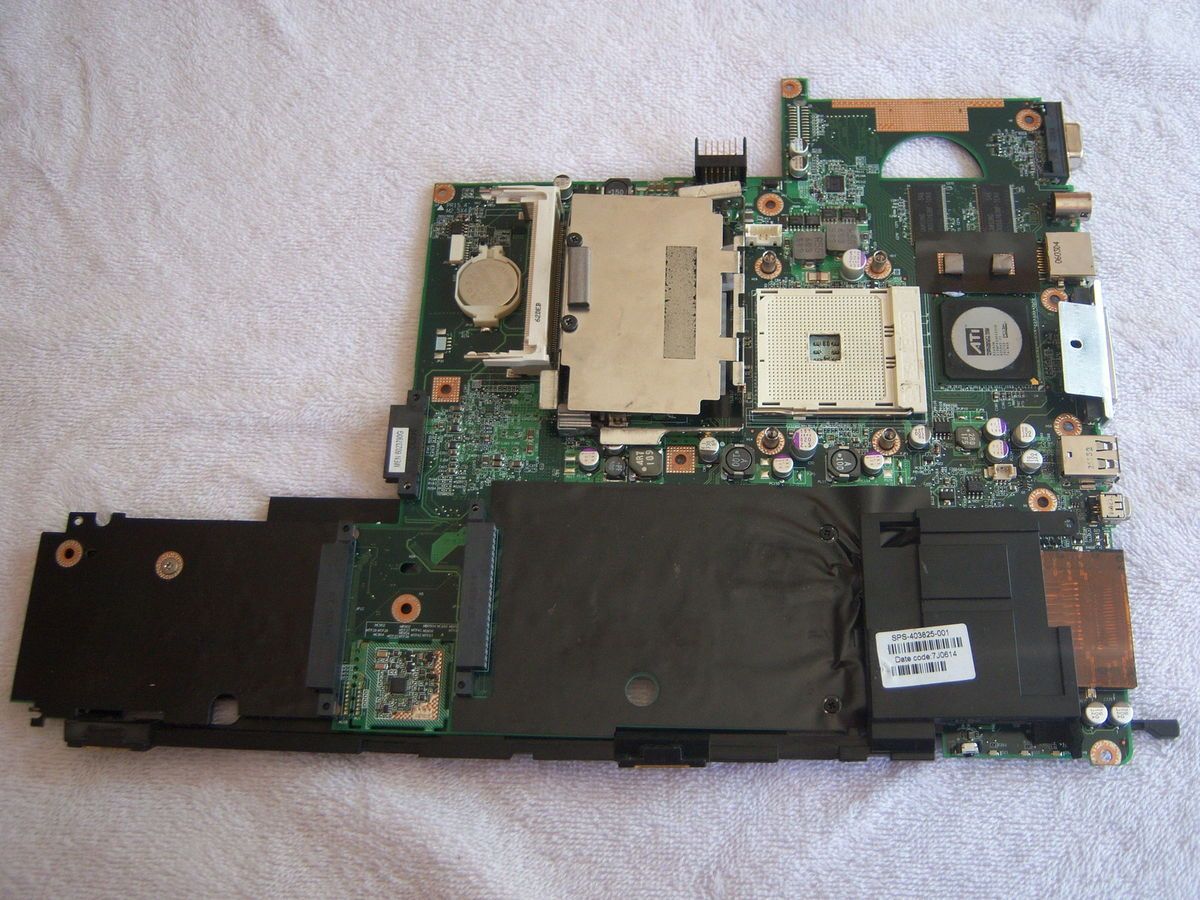 HP DV8000 Motherboard for Parts or Repair Read