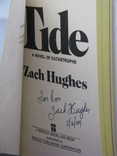 1st Signed Tide by Zach Hughes 1975