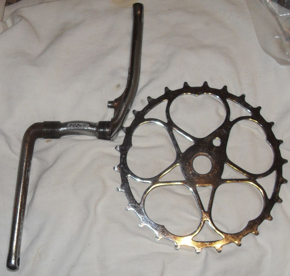 Vintage 1952 Schwinn Sweetheart Sprocket, Crank, Skiptooth No Hdw. 26