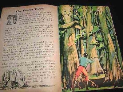 Childrens Story Book c1937 Funny Folk Fables