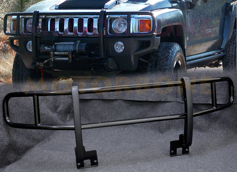 06 10 Hummer H3 SUV Front Bumper Brush Deck Grille Guard Protector