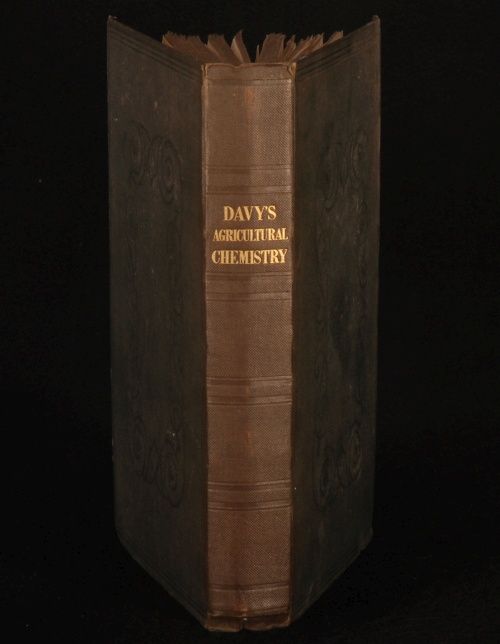 1839 Elements of Agricultural Chemistry by Humphry Davy