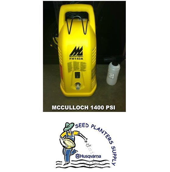 MCCULLOUCH ELECTRIC PRESSURE WASHER 1400 PSI NIB   NR