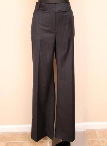  158 JCREW Super 120s Wool Hutton Pinstripe Trouser 4P Navy 31 Inseam