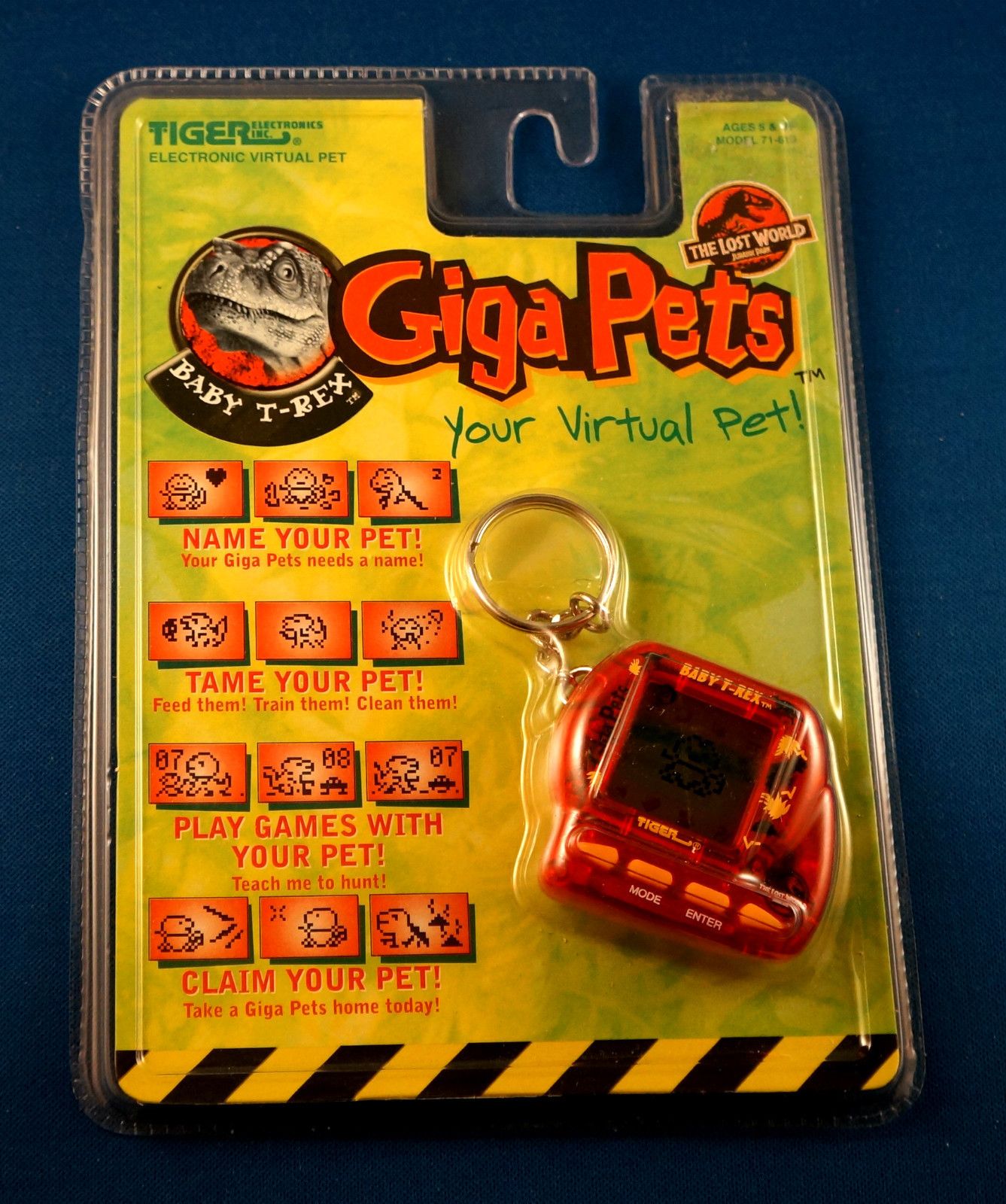 Brand New   Sealed GIGA P ET by T iger Electronics from 1997.