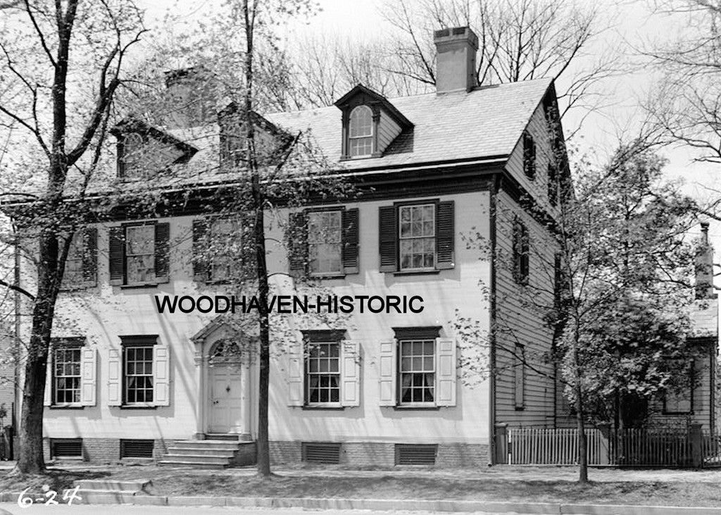 John Imlay Mansion Allentown NJ 1936 Photo 1